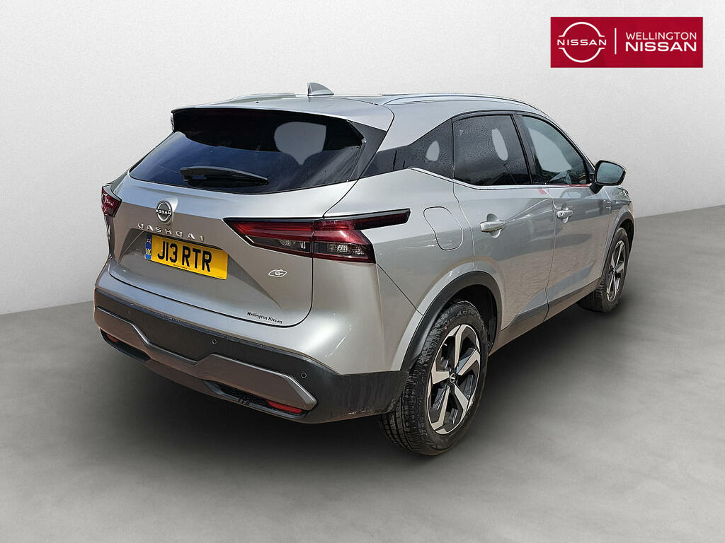 Nissan Qashqai 1.3 Dig-t Mh N-connecta WG72HVC Silver #4