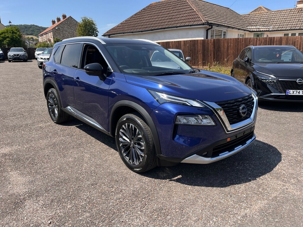 Nissan X-Trail 1.5 Mhev 163 Tekna Xtronic WG26LKJ Blue #4