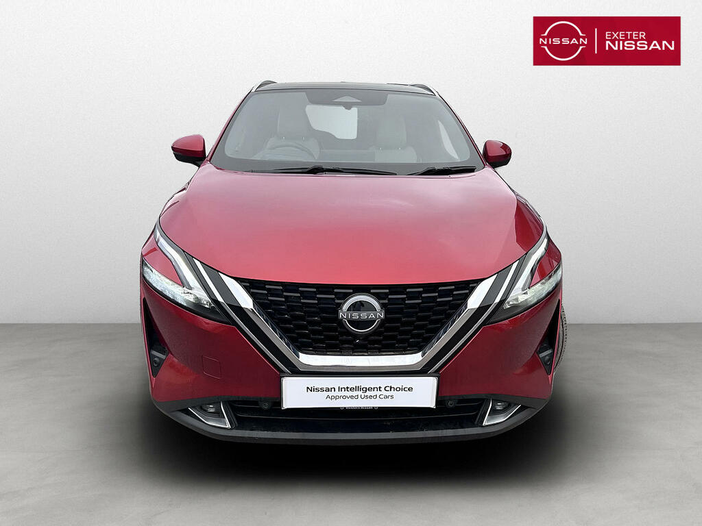 Nissan Qashqai 1.3 Dig-t Mh Tekna Red #2