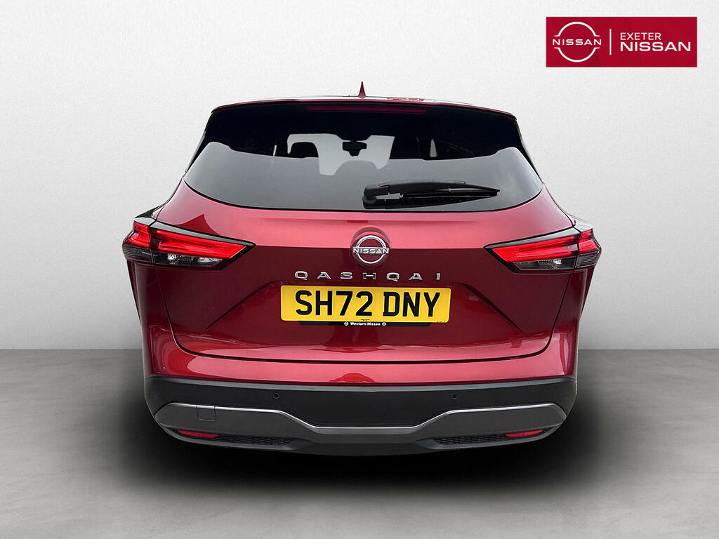 Nissan Qashqai 1.3 Dig-t Mh Tekna Red #6