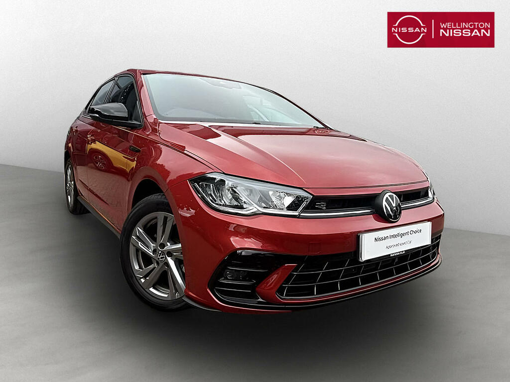 Volkswagen Polo 1.0 Tsi 110 R-line Dsg Red