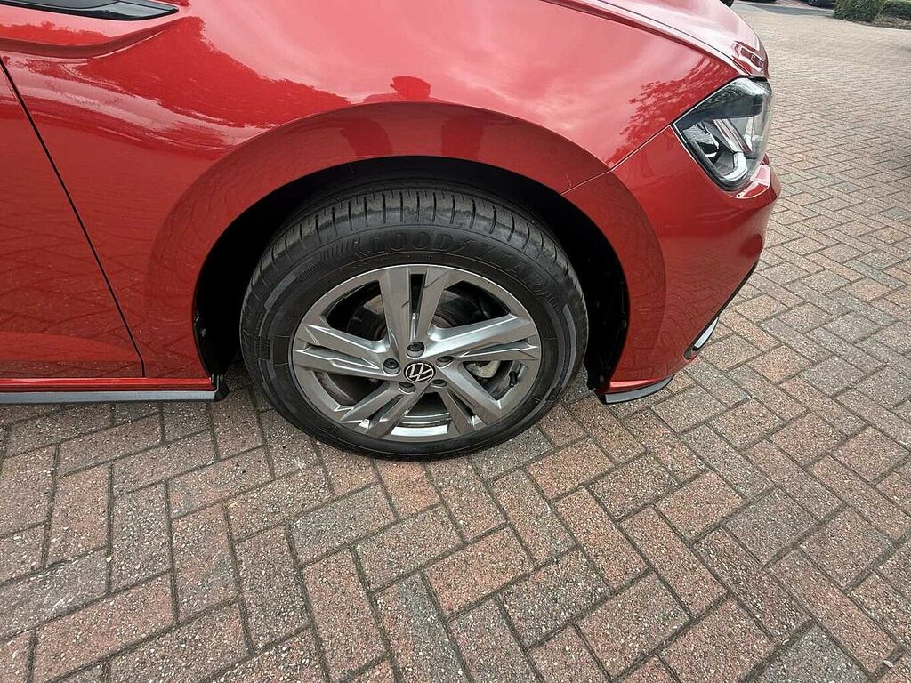 Volkswagen Polo 1.0 Tsi 110 R-line Dsg Red #3