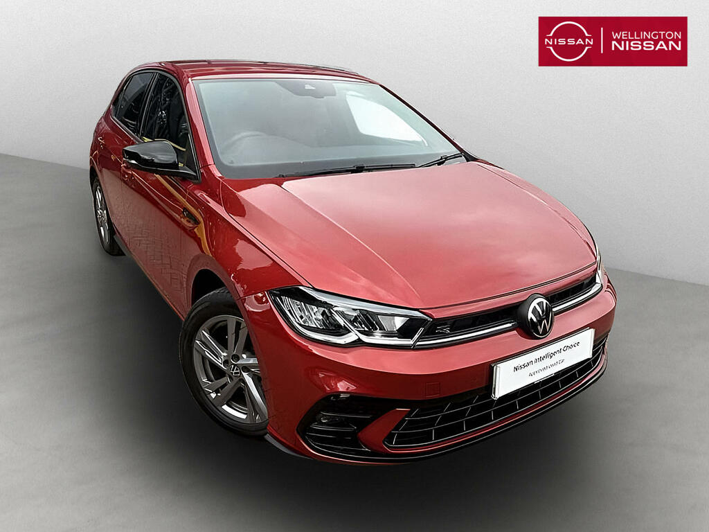 Volkswagen Polo 1.0 Tsi 110 R-line Dsg Red #2