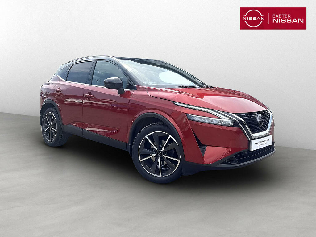 Nissan Qashqai 1.3 Dig-t Mh 158 Tekna Xtronic Red