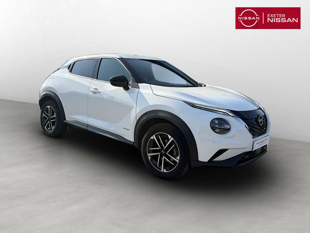 Nissan Juke 1.6 Hybrid N-connecta White #3
