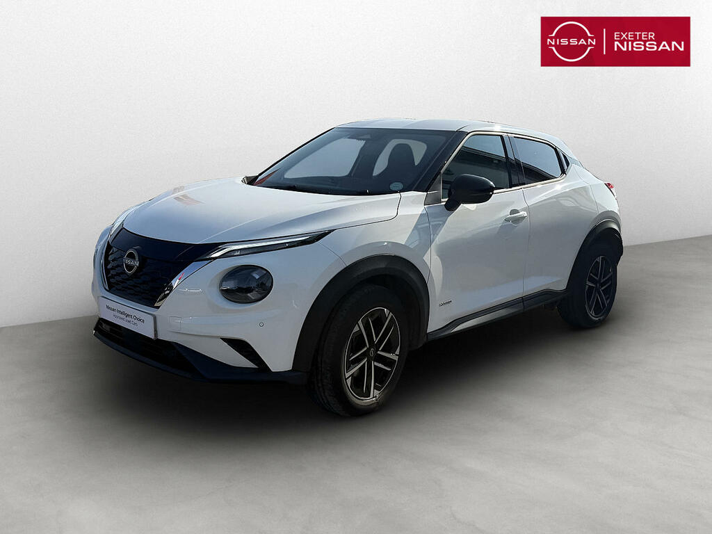 Nissan Juke 1.6 Hybrid N-connecta White #5