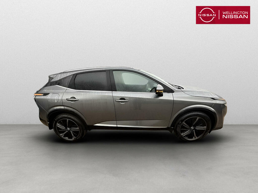 Nissan Qashqai 1.3 Dig-t Mh Tekna Grey #3