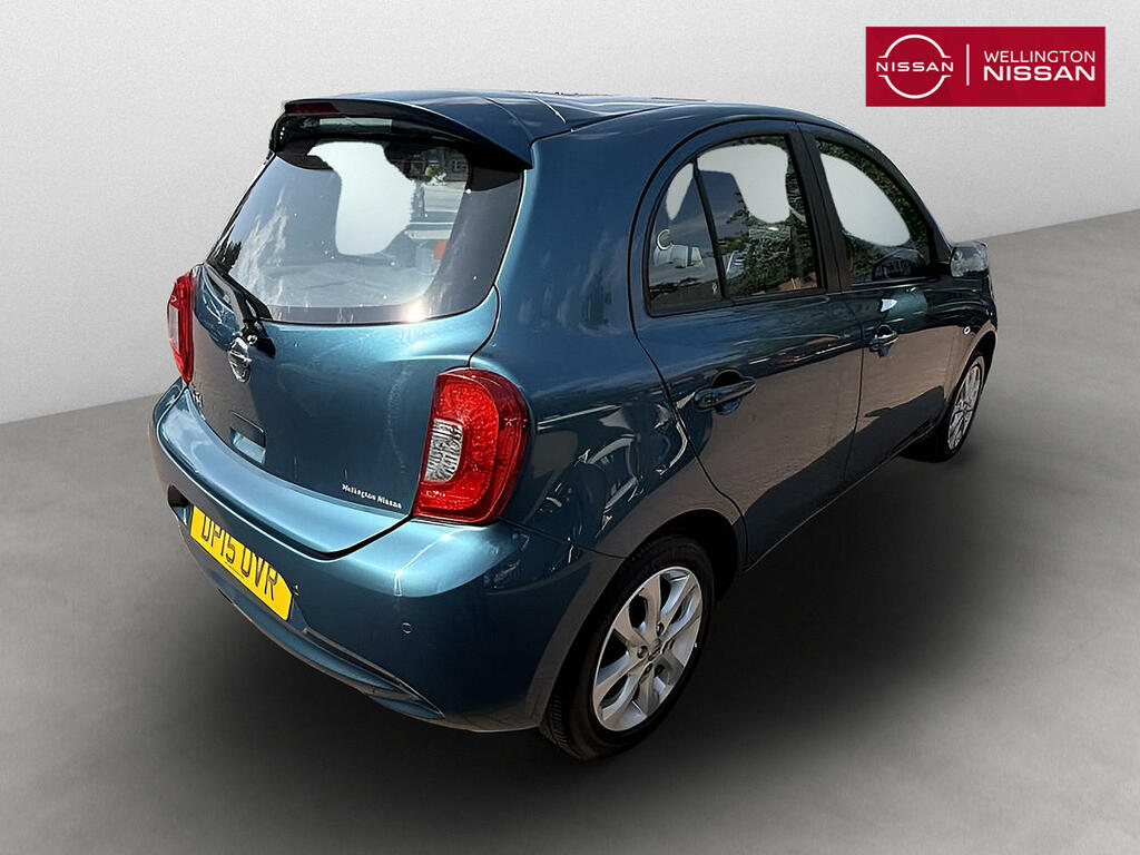 Nissan Micra 1.2 Acenta Cvt Blue #4