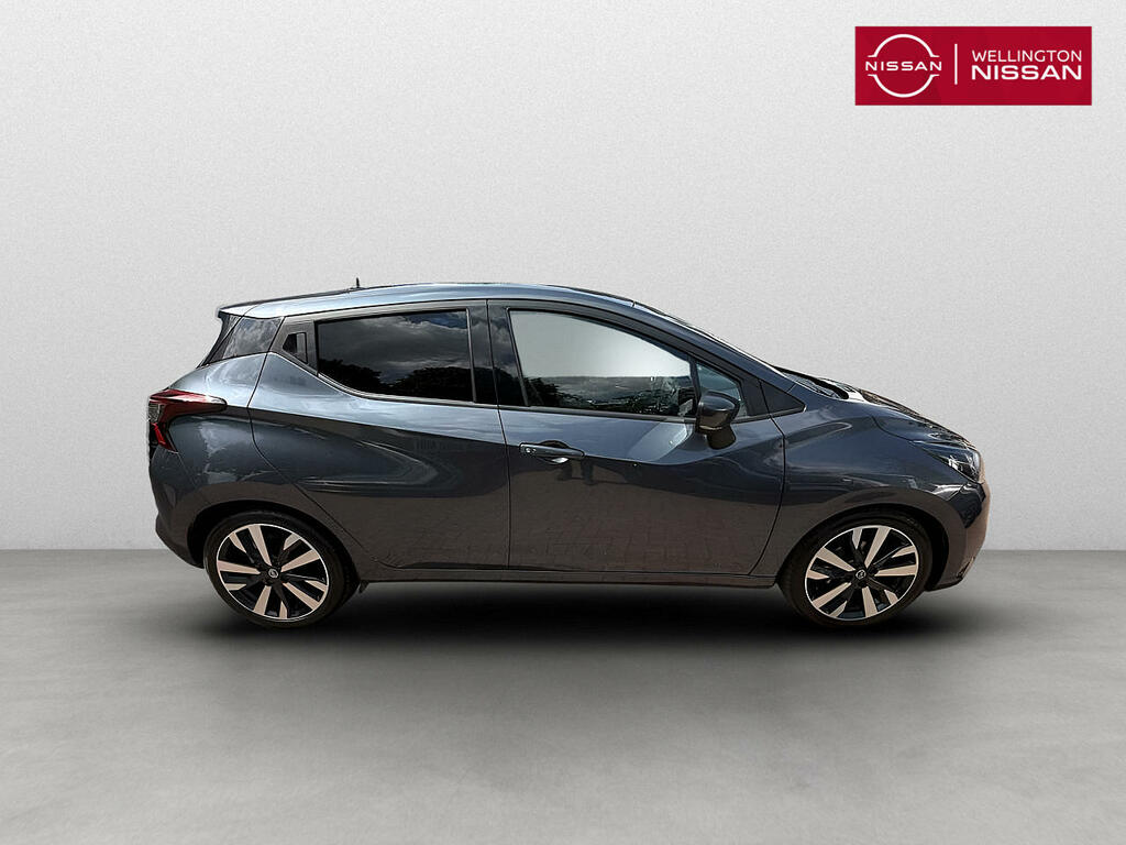 Nissan Micra 1.0 Ig-t 92 Tekna Cvt Grey #4