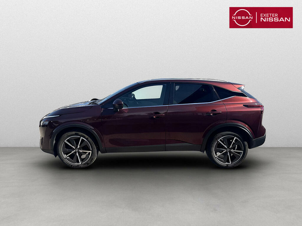 Nissan Qashqai 1.3 Dig-t Mh Tekna Red #6