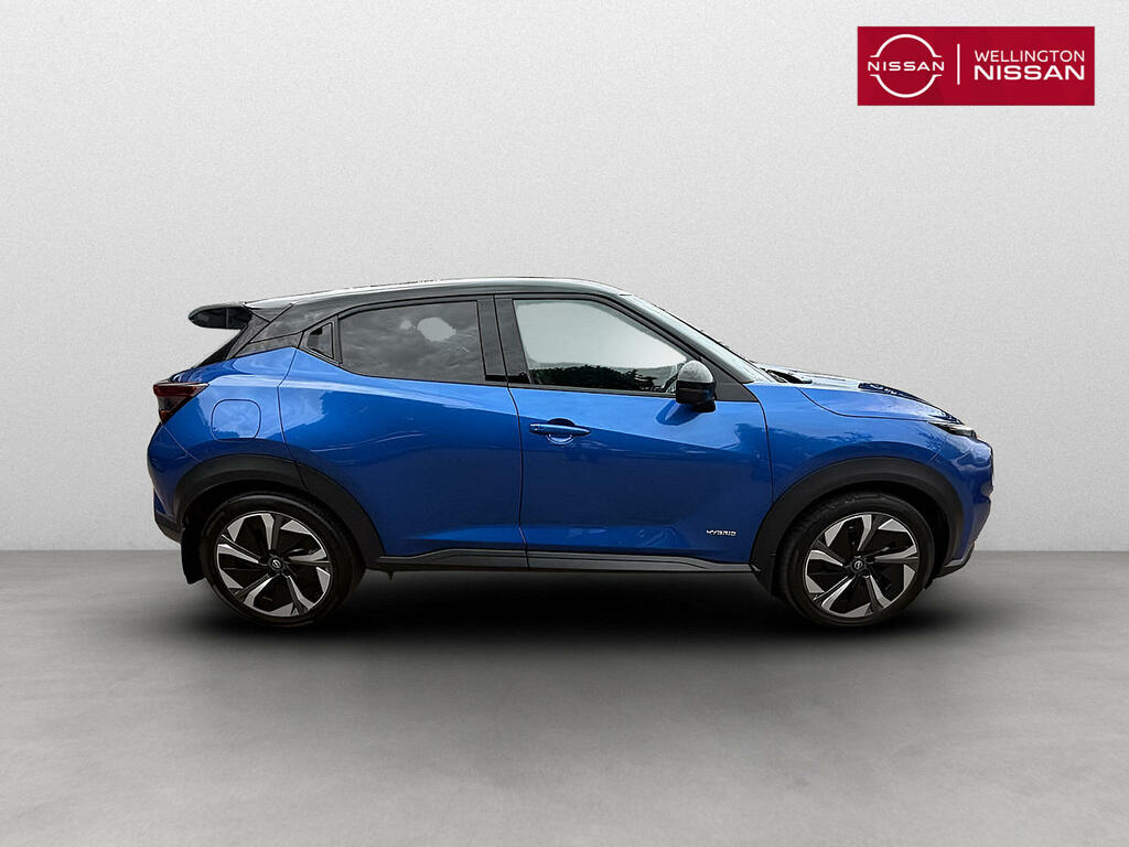 Nissan Juke 1.6 Hybrid Tekna Blue #4