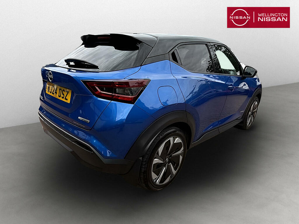 Nissan Juke 1.6 Hybrid Tekna Blue #5