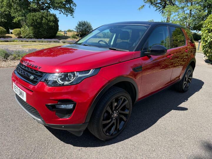 Land Rover Discovery Sport 2.0 Td4 Hse Black 4Wd Euro 6 Ss Red