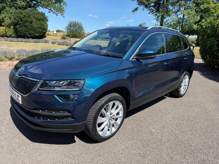 Skoda Karoq 1.6 Tdi Se L Dsg Euro 6 Ss Blue