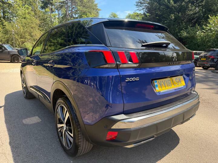 Peugeot 3008 1.2 Puretech Gt Line Euro 6 Ss Blue #4