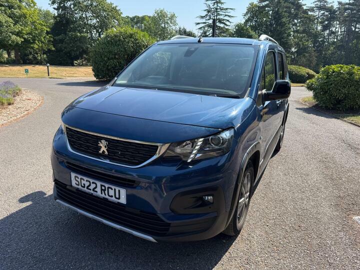 Peugeot Rifter 1.2 Puretech Allure Standard Mpv Eat Euro 6 Ss Blue