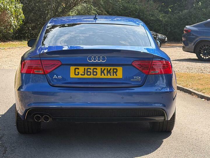 Audi A5 S5 Quattro Black Edition S Tronic Blue #15