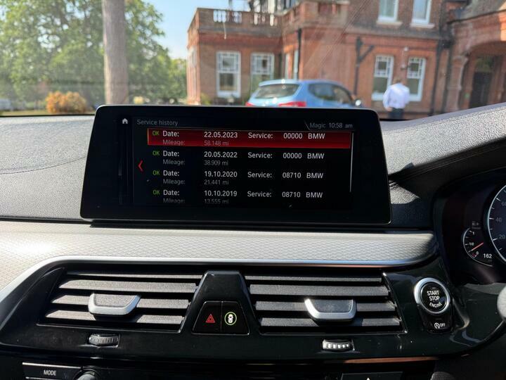 BMW 5 Series 520D Se Silver #46