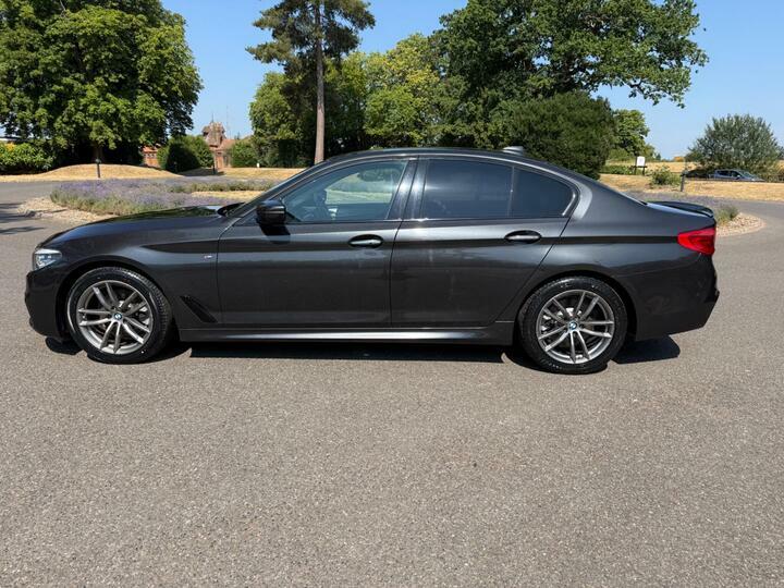 BMW 5 Series 520D Se Silver #10