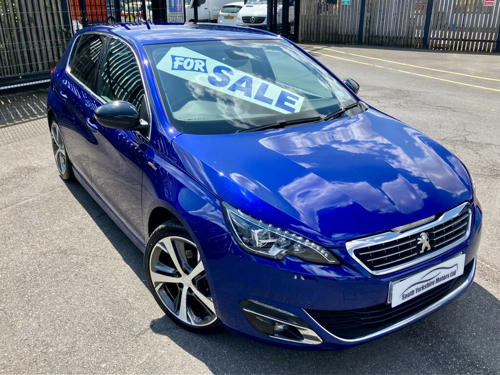 Peugeot 308 Hatchback 1.2 Puretech 130 Gt Line 2017 BP17OTF Blue #2