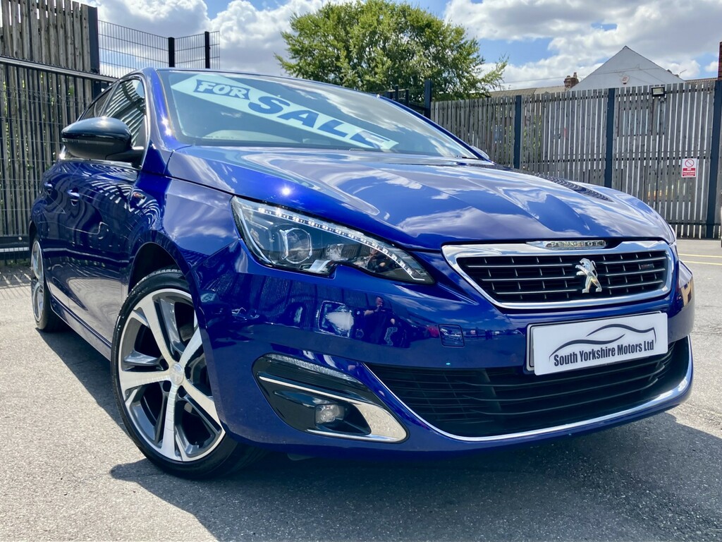 Peugeot 308 Hatchback 1.2 Puretech 130 Gt Line 2017 BP17OTF Blue