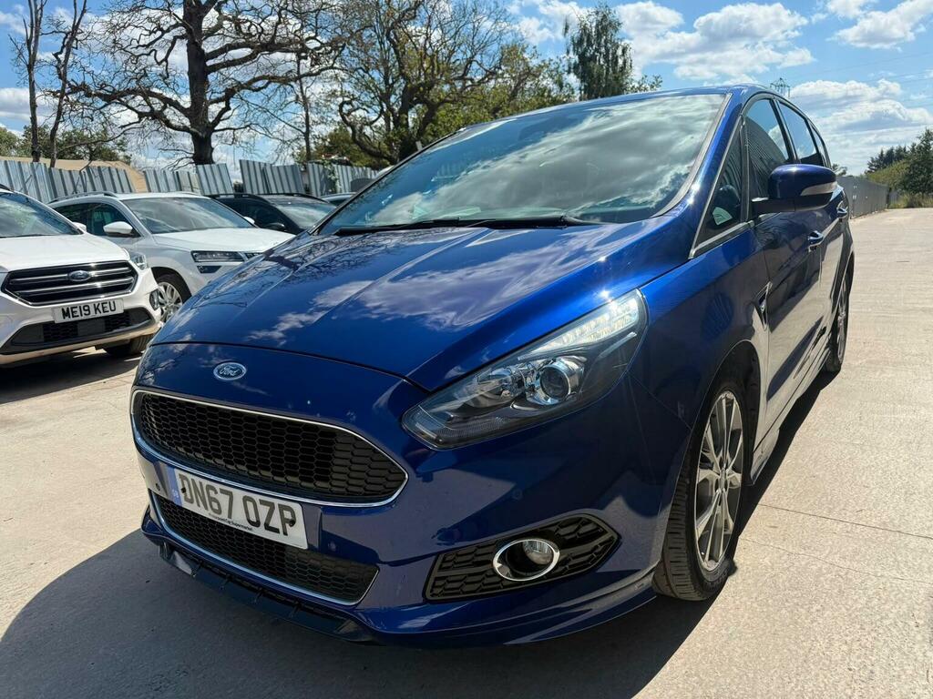 Ford S-Max 2.0 Tdci St-line Euro 6 Ss Blue #5