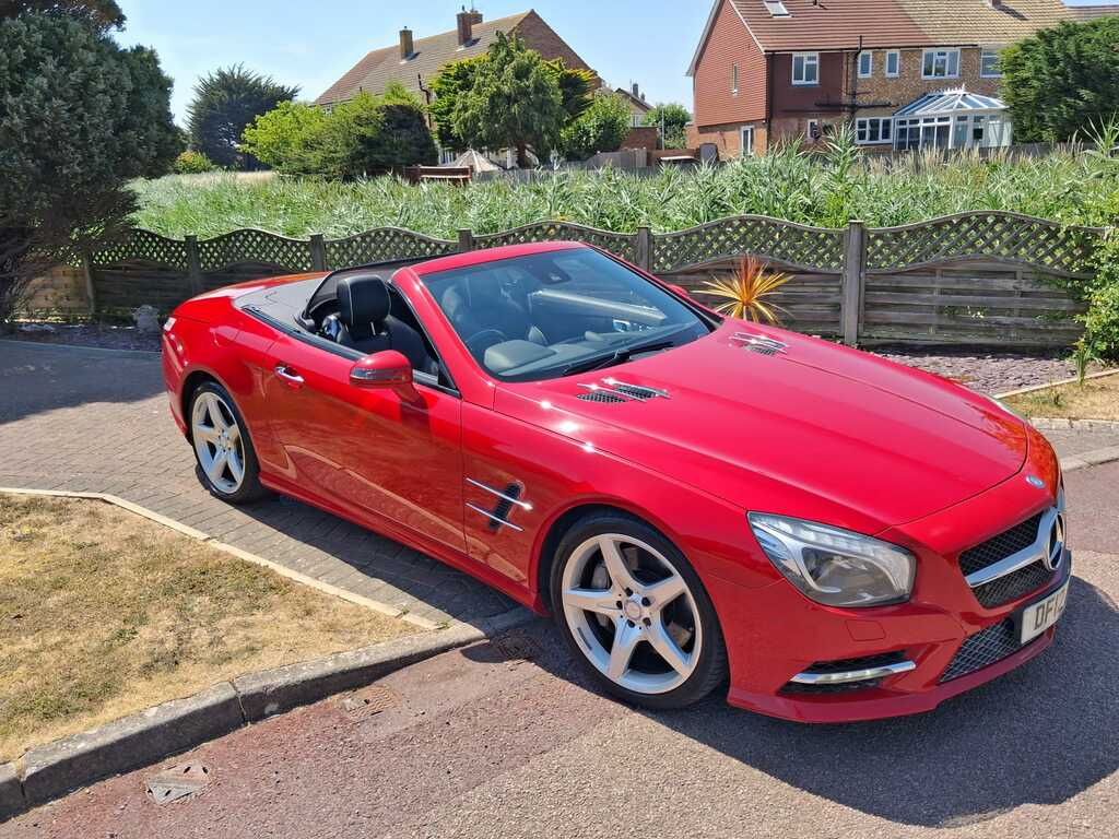 Mercedes-Benz SL Class 3.5 Sl350 V6 Blueefficiency Red