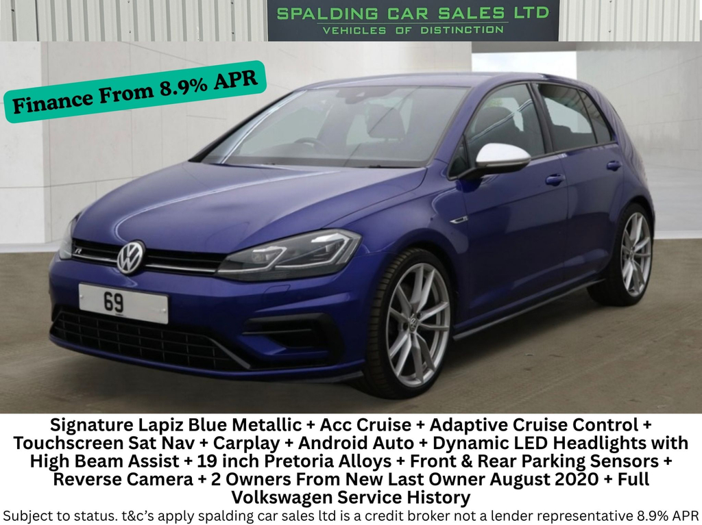 Volkswagen Golf R Tsi 4Motion Dsg Acc Cruisesat Navcarplay19p