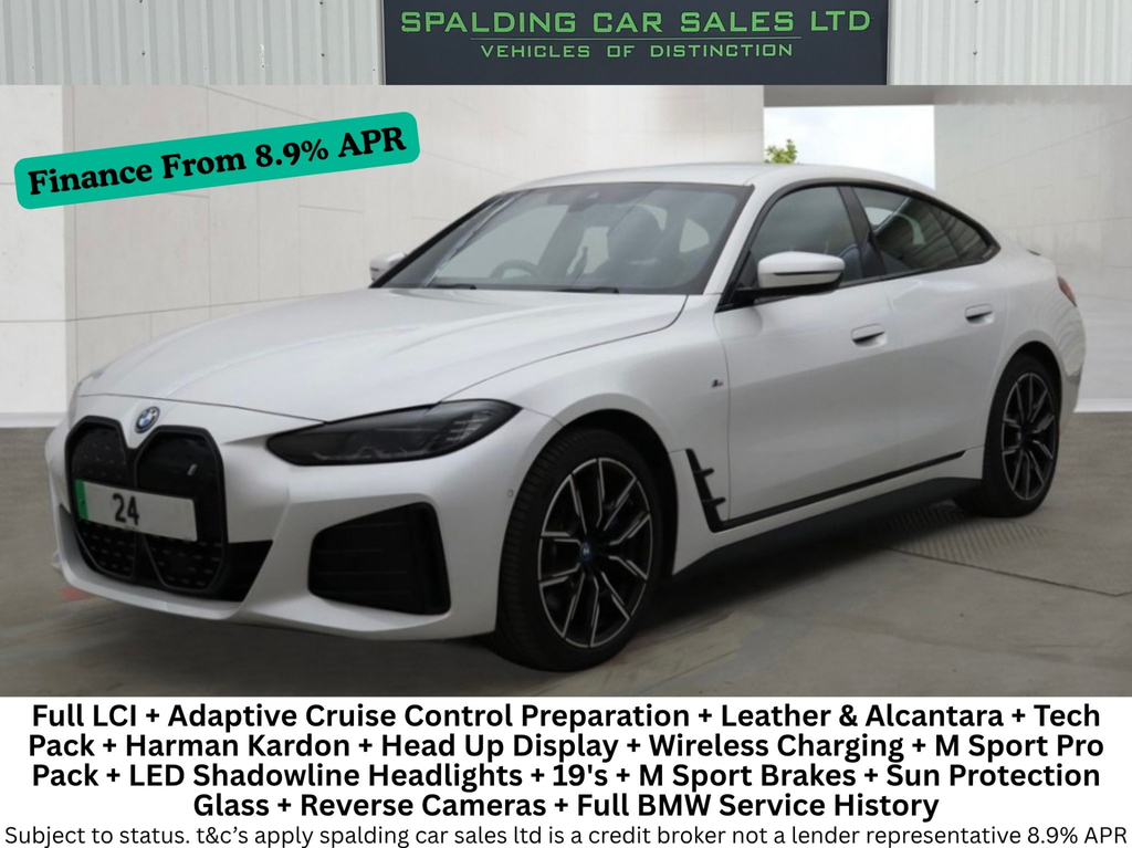 BMW i4 Edrive40 M Sport Tech Packharmanhead Up Display 