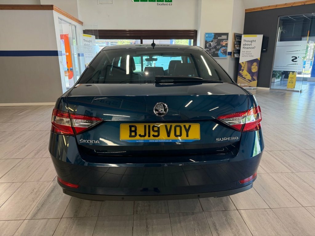 Skoda Superb 1.5L Se Technology Blue #6