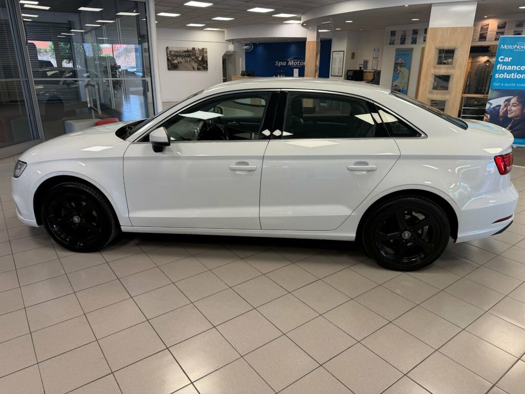 Audi A3 Saloon WN68VRX White #4