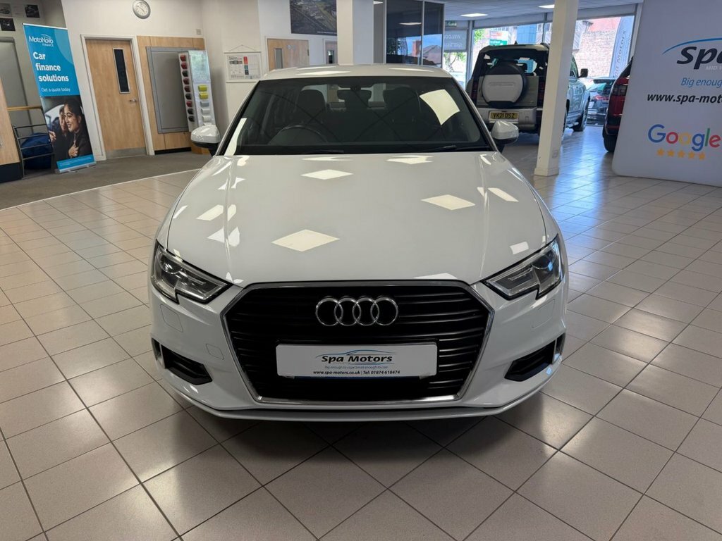Audi A3 Saloon WN68VRX White #2