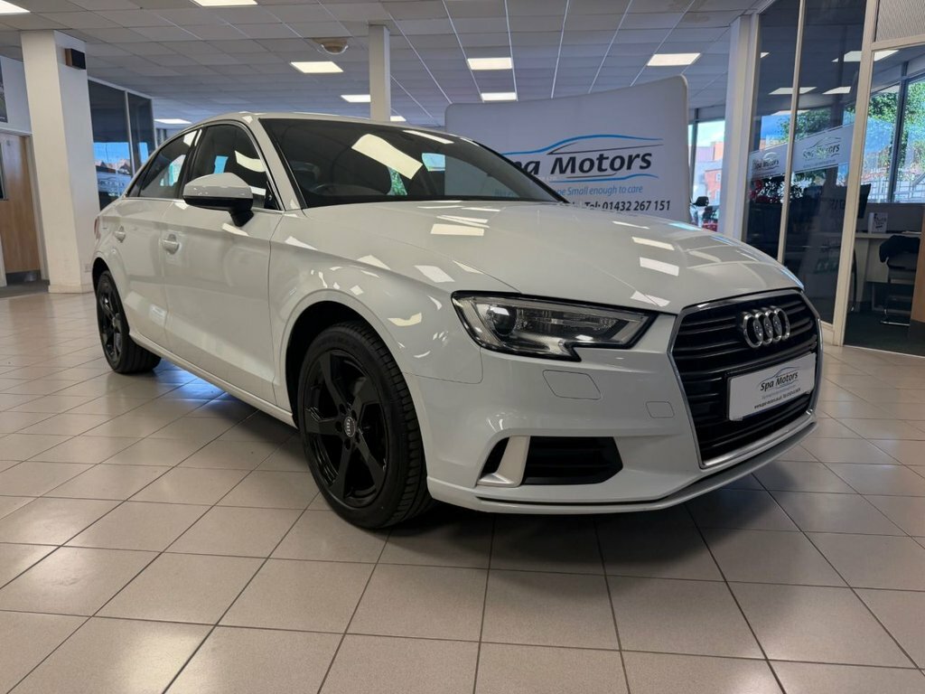 Audi A3 Saloon White