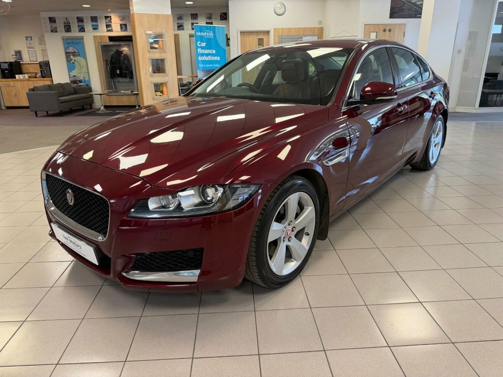 Jaguar XF 2L Portfolio Red #3