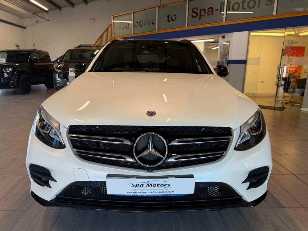 Mercedes-Benz GLC Class 2.1L Amg Night Edition White #2