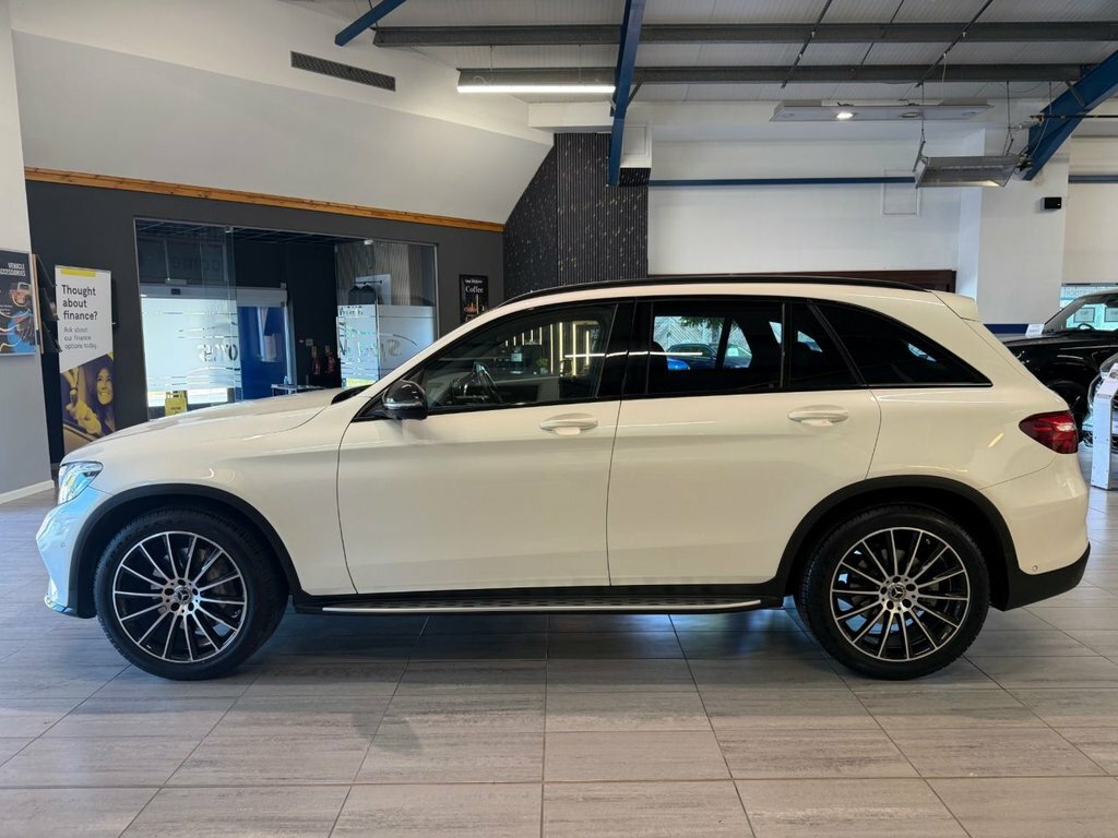 Mercedes-Benz GLC Class 2.1L Amg Night Edition White #4