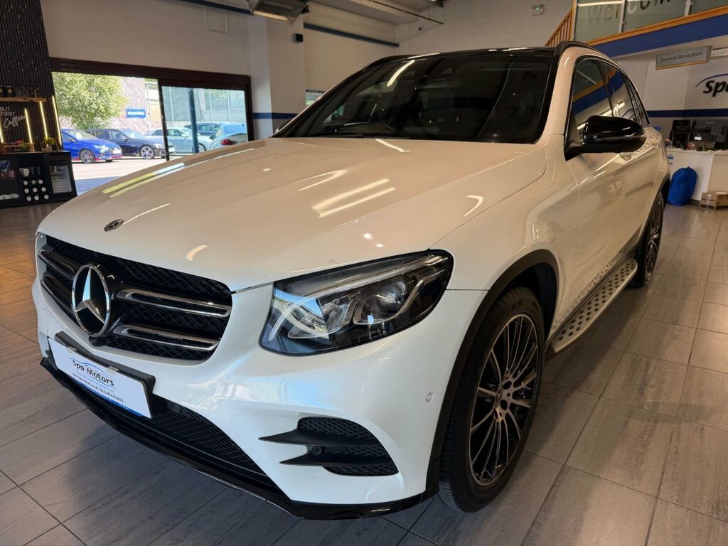 Mercedes-Benz GLC Class 2.1L Amg Night Edition White #3