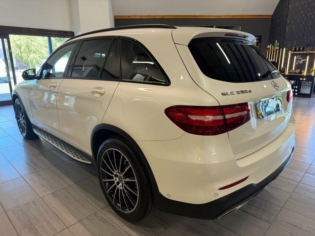 Mercedes-Benz GLC Class 2.1L Amg Night Edition White #5