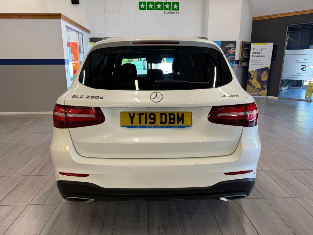 Mercedes-Benz GLC Class 2.1L Amg Night Edition White #6