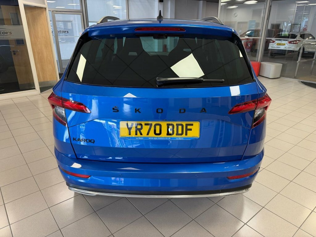 Skoda Karoq 1.5L Sportline Blue #6