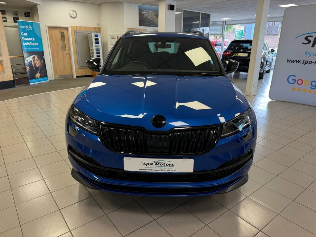 Skoda Karoq 1.5L Sportline Blue #2
