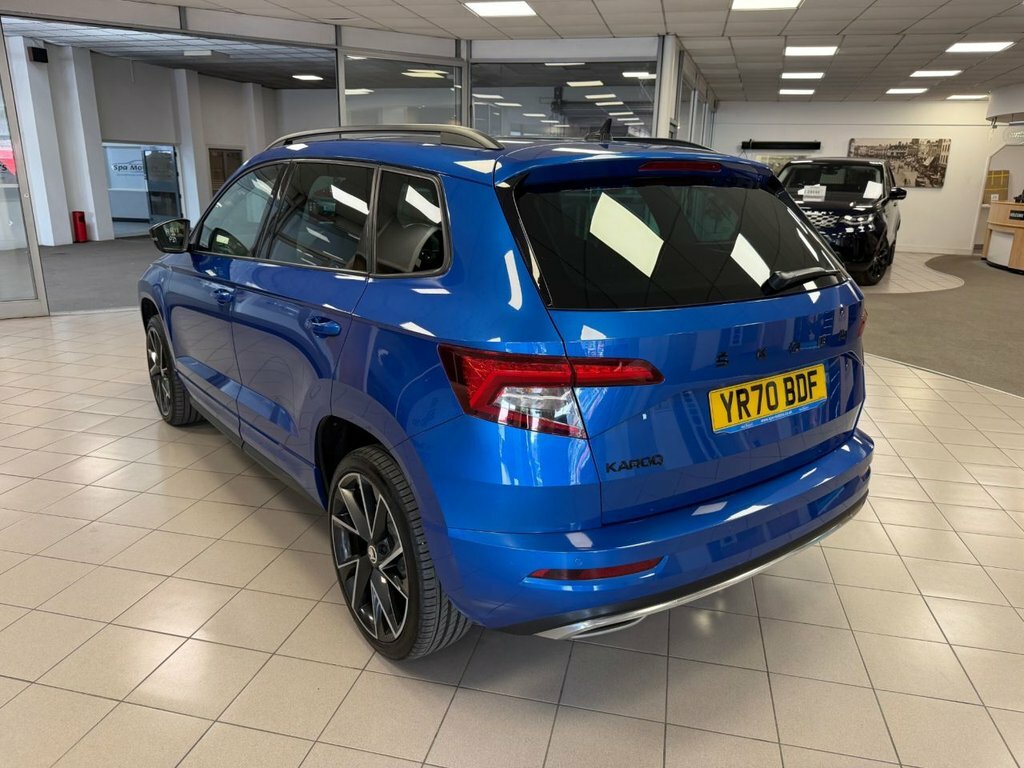 Skoda Karoq 1.5L Sportline Blue #5