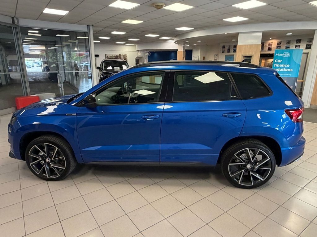 Skoda Karoq 1.5L Sportline Blue #4