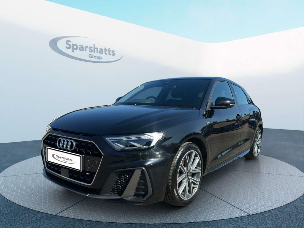Audi A1 1.0 Tfsi 30 S Line Sportback S Tronic Euro 6 Ss WR22LLA Black #3