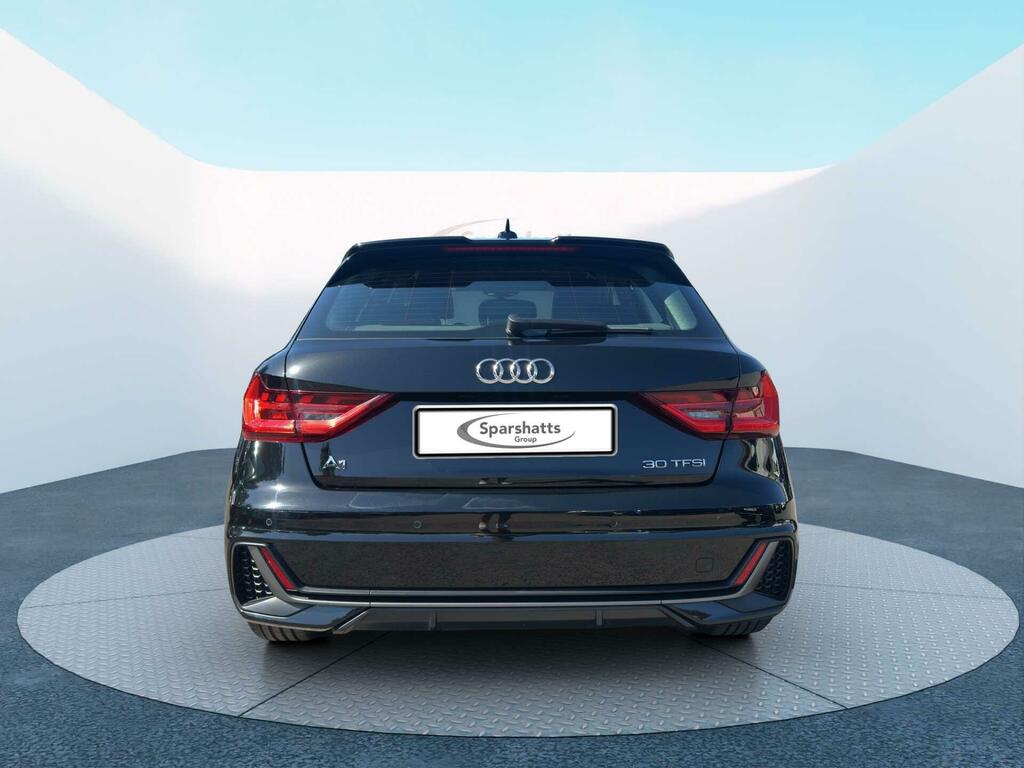Audi A1 1.0 Tfsi 30 S Line Sportback S Tronic Euro 6 Ss WR22LLA Black #6