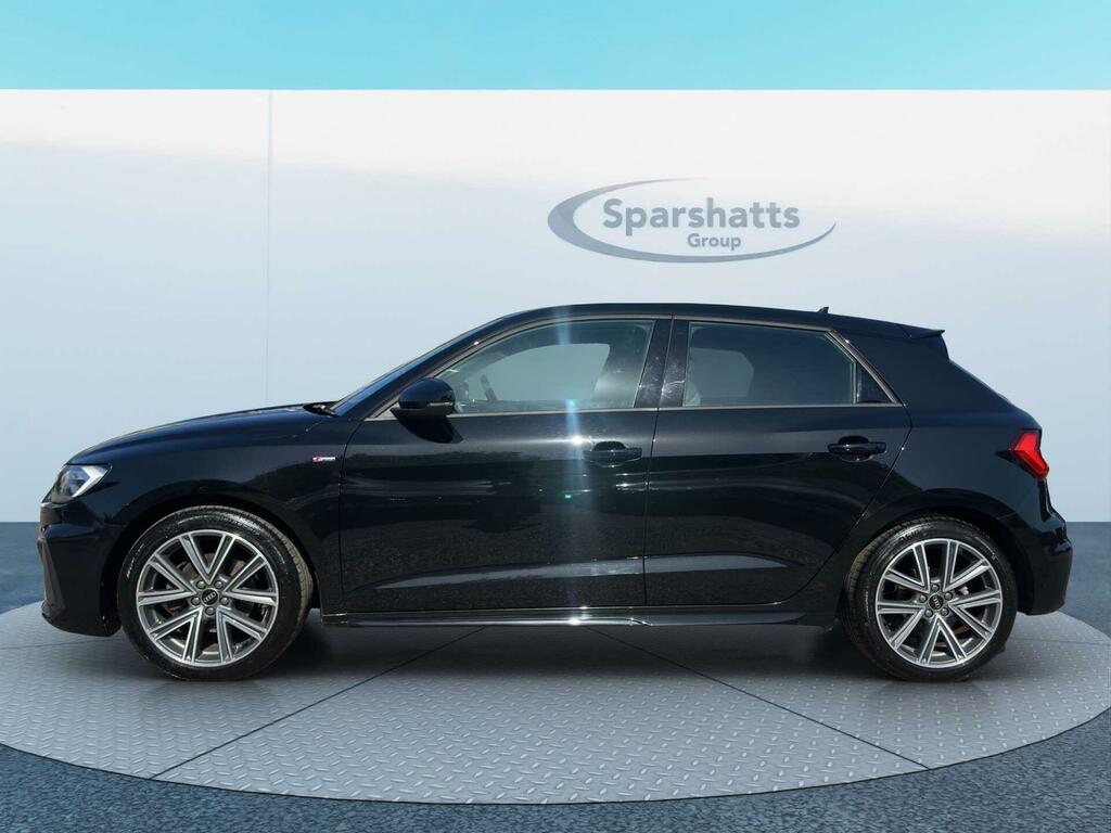 Audi A1 1.0 Tfsi 30 S Line Sportback S Tronic Euro 6 Ss WR22LLA Black #4
