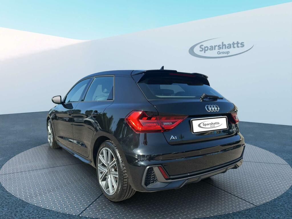 Audi A1 1.0 Tfsi 30 S Line Sportback S Tronic Euro 6 Ss WR22LLA Black #5