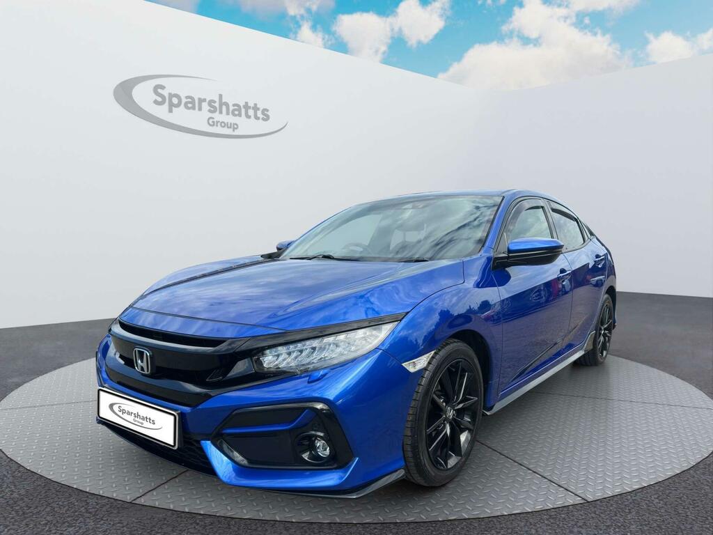 Honda Civic Sport Blue #3