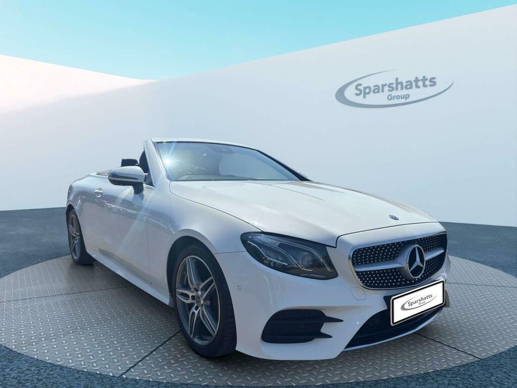 Mercedes-Benz E Class 2.0 E220d Amg Line Premium Cabriolet G-tronic E White