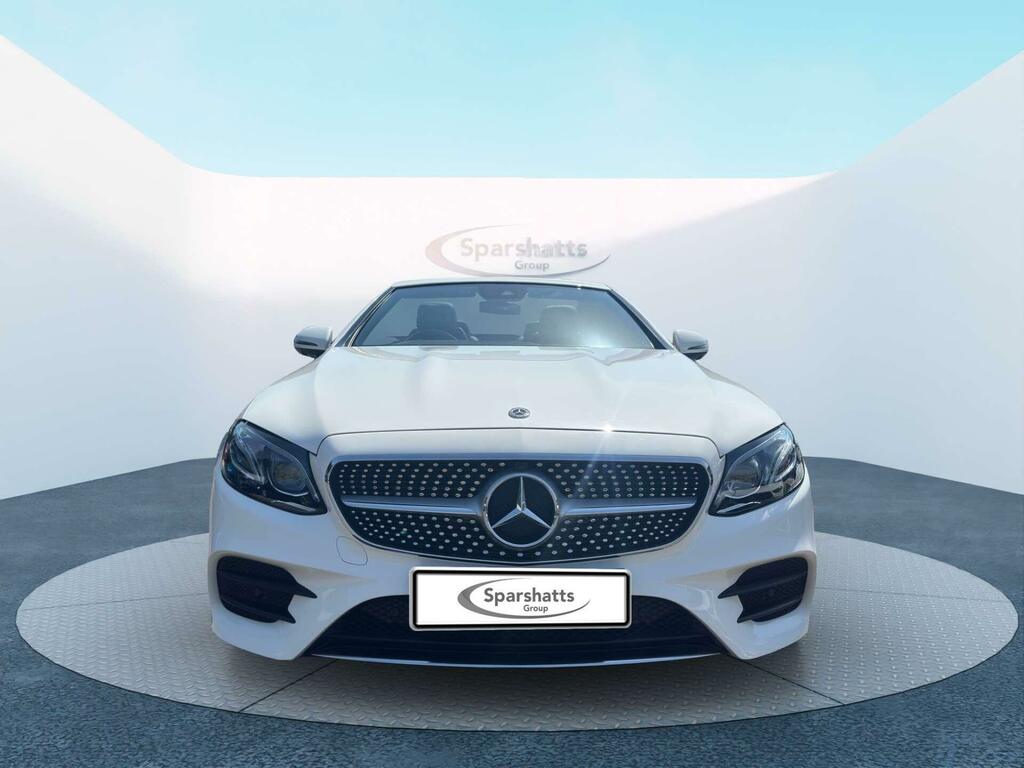 Mercedes-Benz E Class 2.0 E220d Amg Line Premium Cabriolet G-tronic E White #2